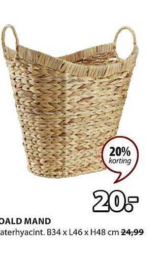 Jysk Roald mand aanbieding