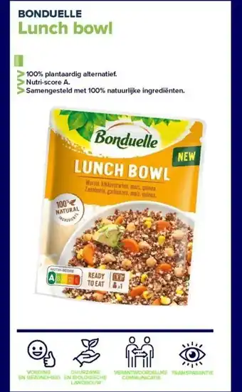 Carrefour Bonduelle lunch bowl aanbieding