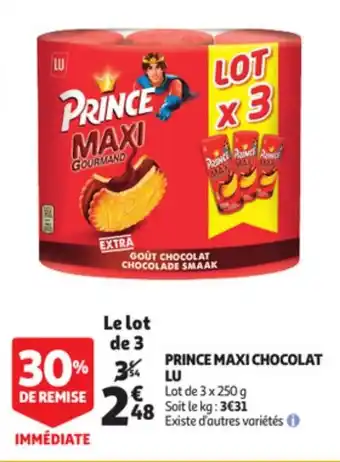 Prince Maxi Chocolat LU