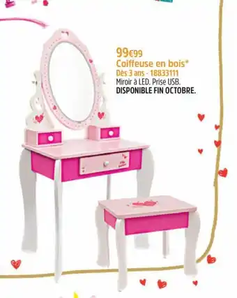 Coiffeuse en bois* Des 3 ans - 18833111