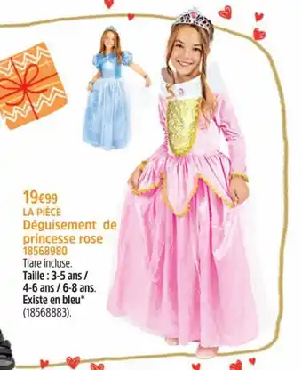 La Piece Deguisement de princesse rose 18568980