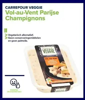 Carrefour Carrefour veggie vol-au-vent parijse champignons aanbieding