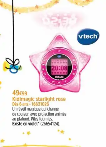 Kidimagic starlight rose Des 6 ans - 16621026