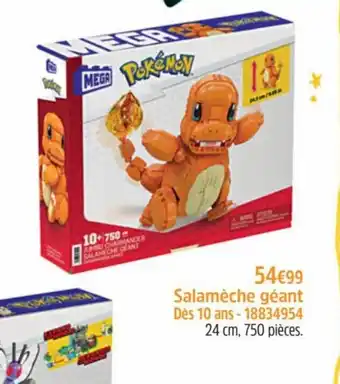 Maxi Toys Salameche geant Des 10 ans - 18834954 aanbieding