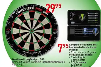Dartboard longfield pro 501