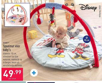 ALDI Disney speelmat voor baby's aanbieding