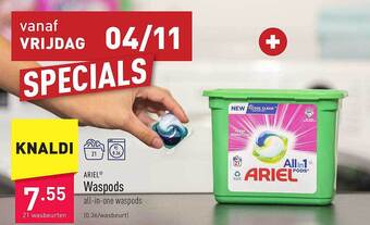 ALDI Ariel waspods aanbieding