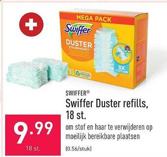 ALDI Swiffer duster refills 18 st aanbieding