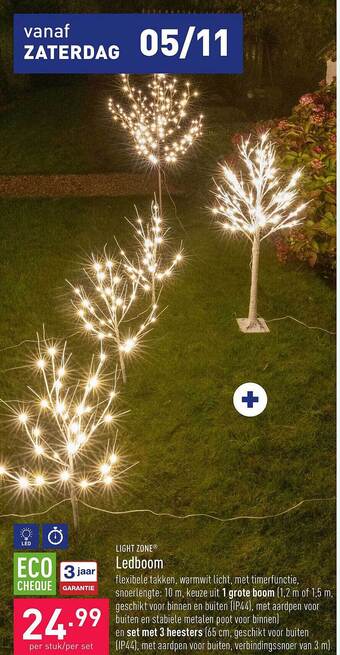 ALDI Light zone ledboom aanbieding