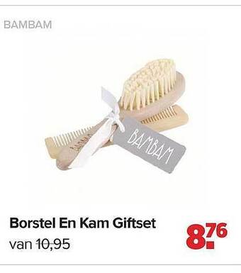 Borstel en kam giftset
