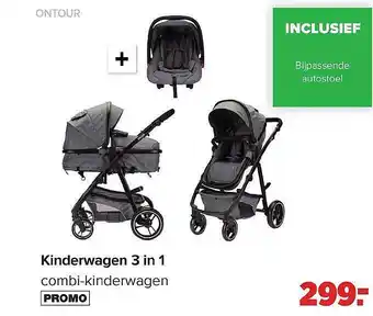 Kinderwagen 3 in 1 ontour