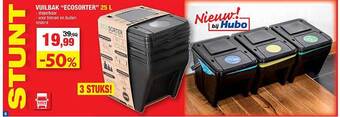 Hubo Vuilbak aanbieding