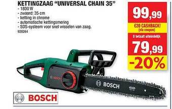 Hubo Kettingzaag aanbieding
