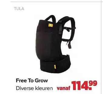 Baby-Dump Free to grow tula aanbieding