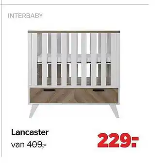 Baby-Dump Lancaster interbaby aanbieding