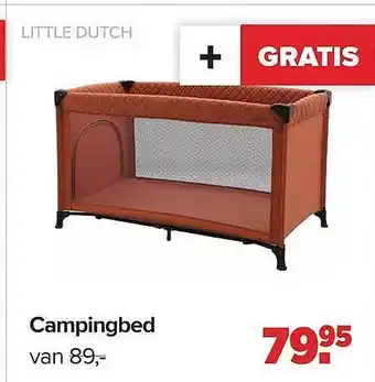 Baby-Dump Campingbed little dutch aanbieding