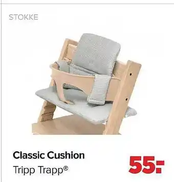Baby-Dump Classic cushion stokke aanbieding