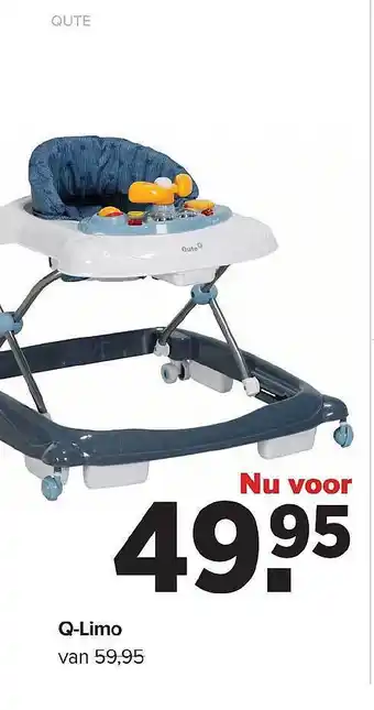Baby-Dump Q-limo qute aanbieding