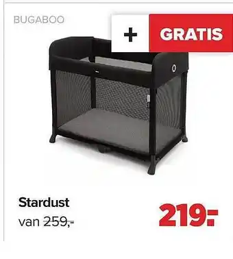 Baby-Dump Stardust bugaboo aanbieding