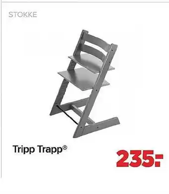 Baby-Dump Tripp trapp stokke aanbieding