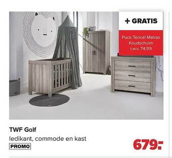 Baby-Dump Twf golf aanbieding