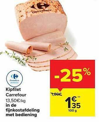 Carrefour Kipfilet carrefour aanbieding