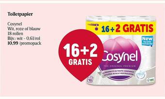 Delhaize Toiletpapier cosynel aanbieding