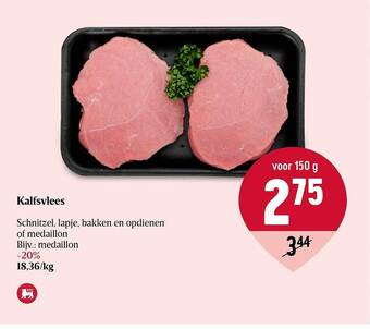 Delhaize Kalfsvlees aanbieding