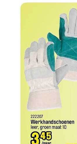 Happyland Werkhandschoenen aanbieding