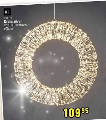 Happyland Krans zilver aanbieding