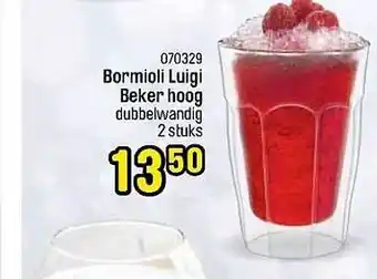 Bormioli luigi beker hoog