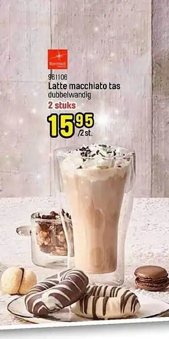 Latte macchiato tas