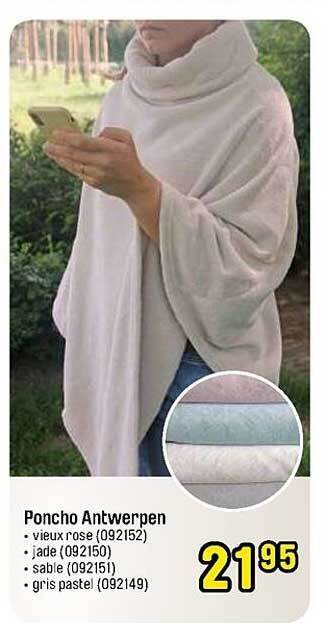 Happyland Poncho antwerpen aanbieding