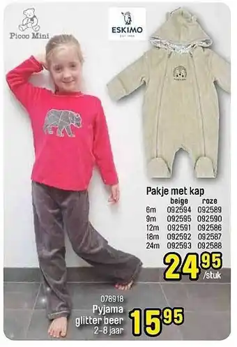 Pakje met kap