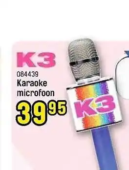 Happyland Karaoke microfoon k3 aanbieding