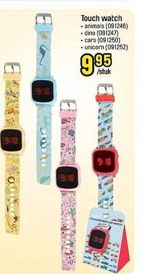 Touch watch