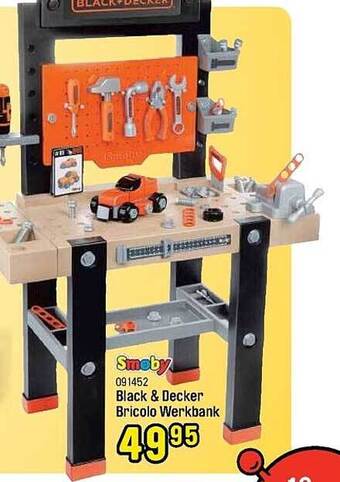 Happyland Black & decker bricolo werkbank aanbieding