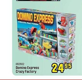 Happyland Domino express crazy factory aanbieding
