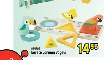 Happyland Eerste vormen vogels aanbieding