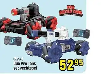 Happyland Duo pro tank set vechtspel aanbieding
