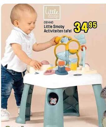 Happyland Little smoby activiteiten tafel aanbieding