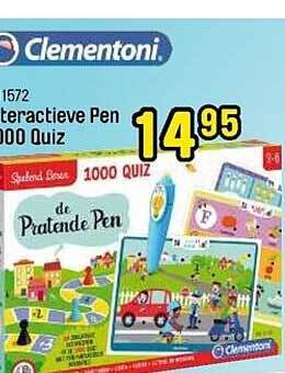Happyland Interactieve pen 1000 quiz aanbieding