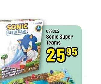 Happyland Sonic super teams aanbieding