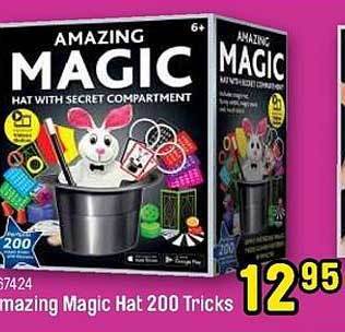 Happyland Amazing magic hat 200 tricks aanbieding