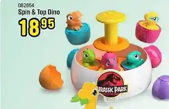 Happyland Spin & top dino aanbieding