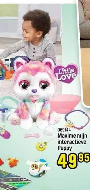 Happyland Maxime mijn interactieve puppy aanbieding