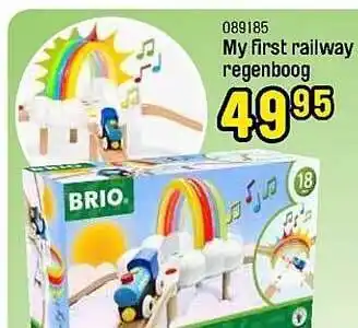 Happyland My first railway regenboog aanbieding