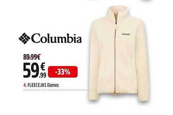 Columbia fleecejas dames