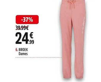 Intersport Broek dames aanbieding