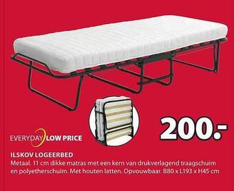 Jysk Ilskov logeerbed aanbieding